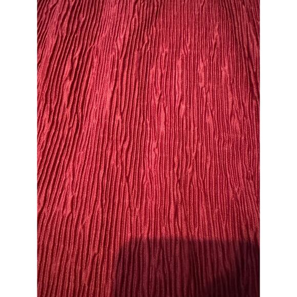 Floret Studios Women's Plissé Long Sleeve Casual Dress Red Size Small – NWT - Picture 4 of 7